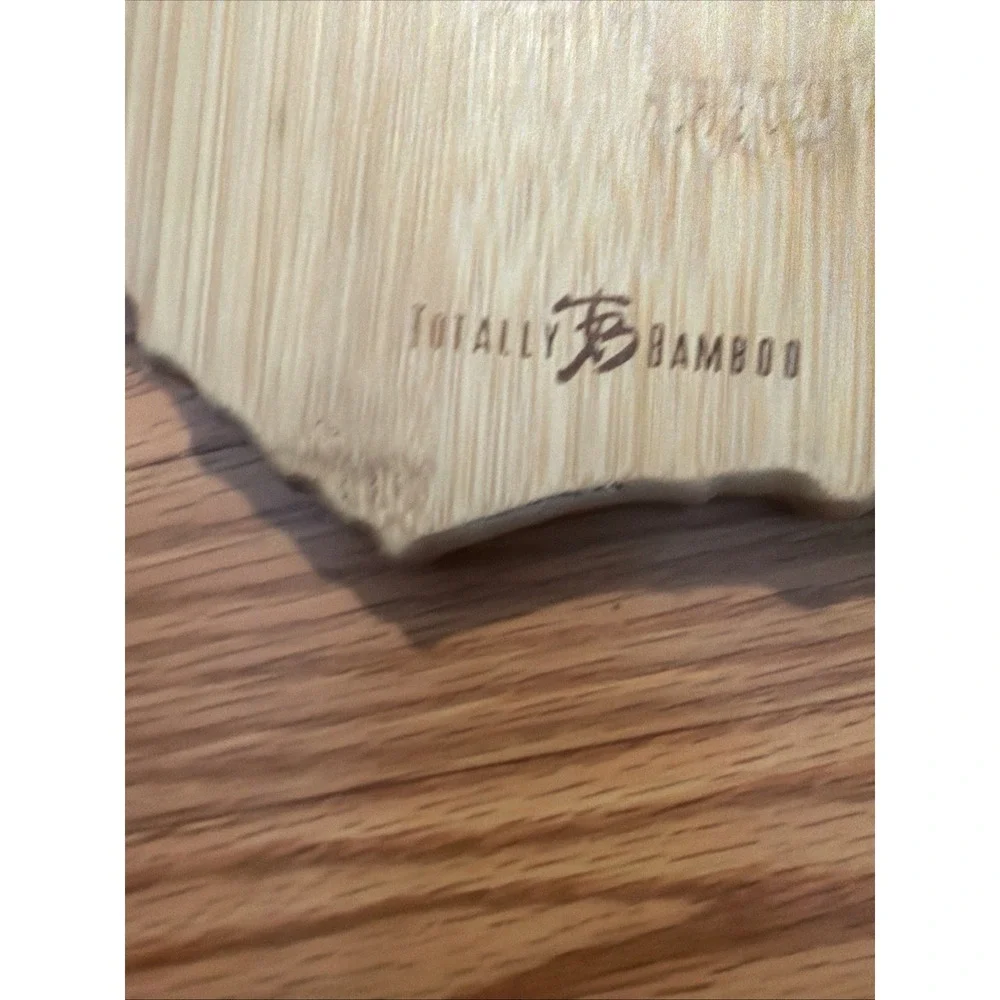 Totally Bamboo Destination Kaua'i Hawaii Shaped Wood Cheese Cutting Board